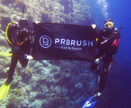 PRbrush покоряет морские глубины