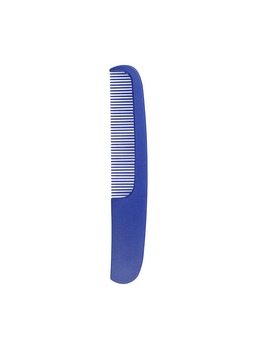 Пластиковый гребень для волос 011, синий