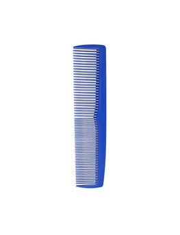 Пластиковый гребень для волос серия 017 синий
