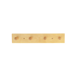 Вешалка деревянная, 4 крючка