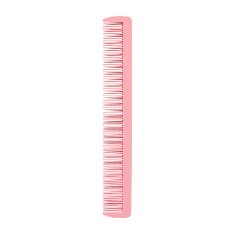 Пластиковый гребень для волос 014, розовый